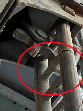 【隐患】导轨接长不规范