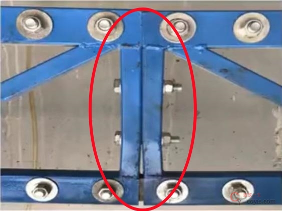 【隐患】水平支承桁架连接构造不足变形严重