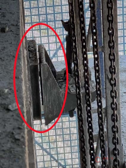 【隐患】附着支座变形