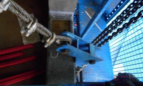 【隐患】升降支座采用钢丝绳卸荷