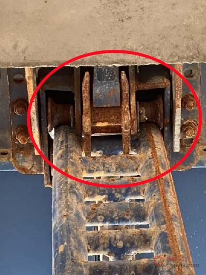 【隐患】防坠转轮未保养