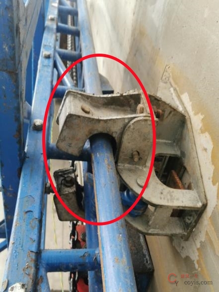【隐患】导轮座变形严重