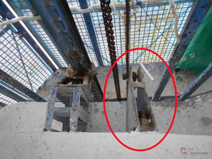 【隐患】升降支座变形严重