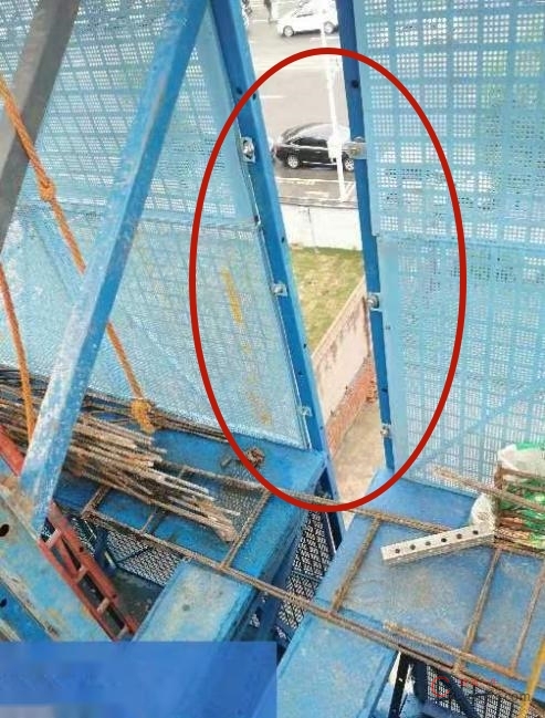 【隐患】分片口防护措施不足