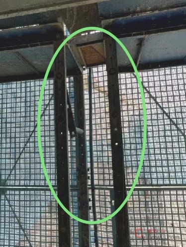 【正确】分片口有防护措施