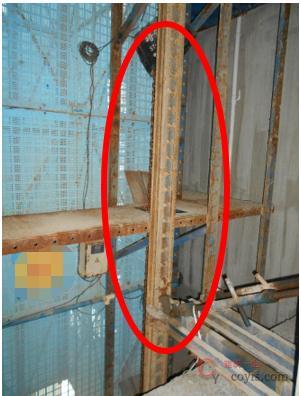 【隐患】导轨、立杆欠保养