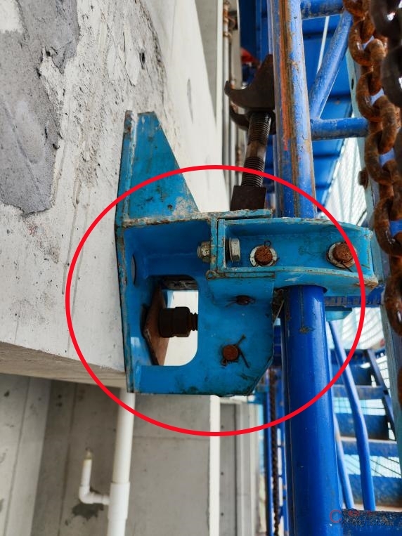 【隐患】附着支承装置没有出厂编号