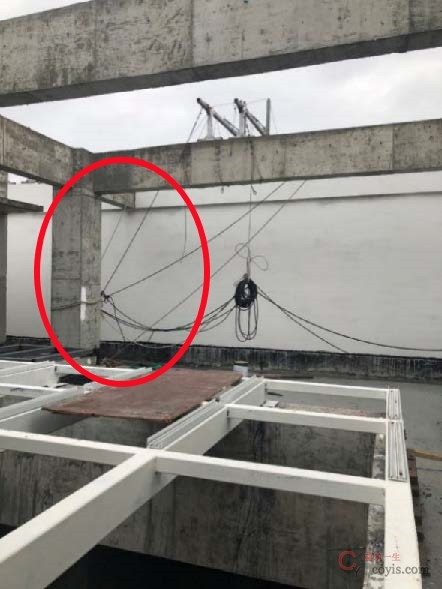 【隐患】吊篮未设置配重