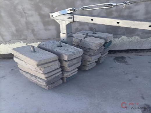 【隐患】配重块不规范