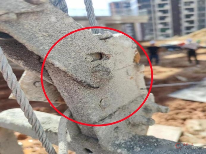 【隐患】安全锁损坏失效