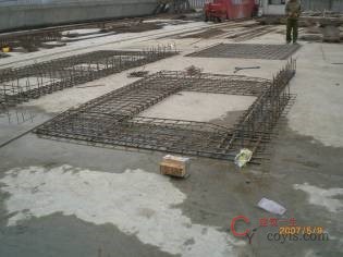 钢筋加工制作实况照片