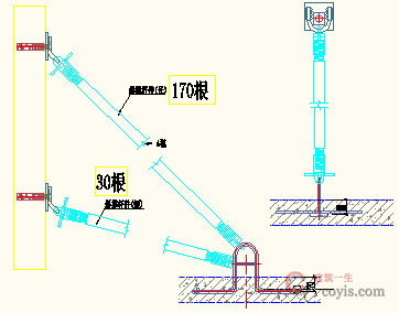 预制墙板安装、固定后,再按结构层施工工序进行后一道工序施工。