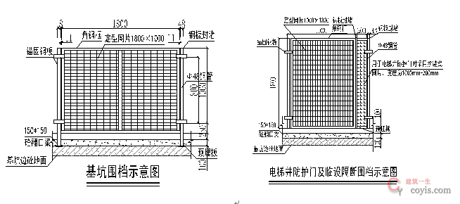 PC基坑临边防护围档