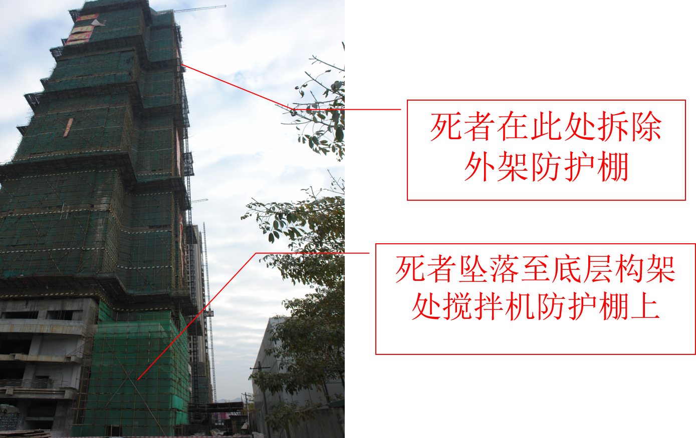 外架拆除高处坠落事故(2011年)