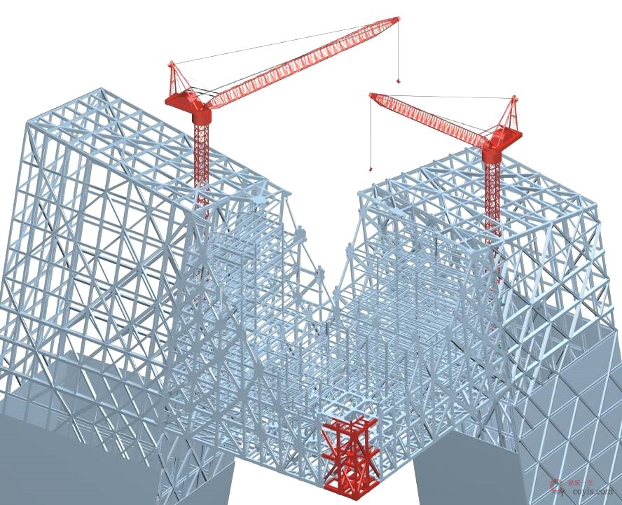 央视新址工程—悬臂合龙施工技术