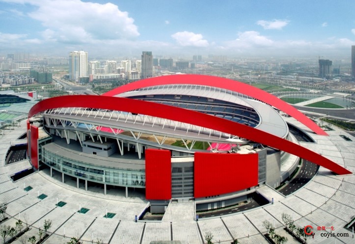 南京体育场超长钢筋混凝土结构无缝施工的方法