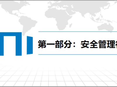 安全管理行为安全生产标准化图册