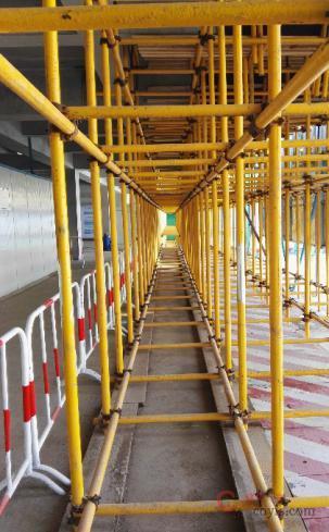 图3-1 脚手架基础示例图