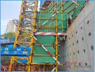 图3-6 横向斜撑示例图