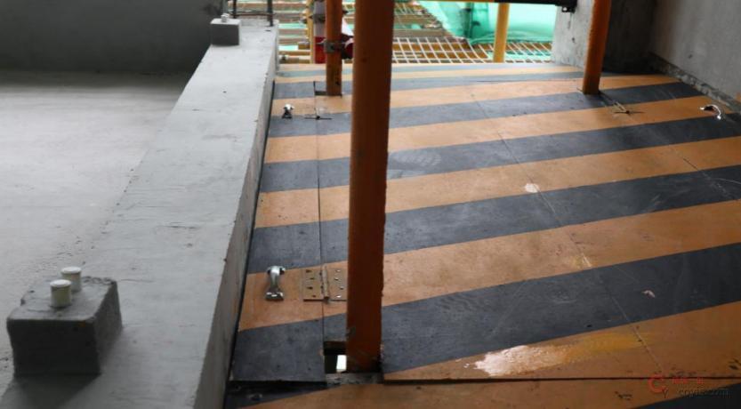 图3-9 脚手架与主体结构水平防护(3)