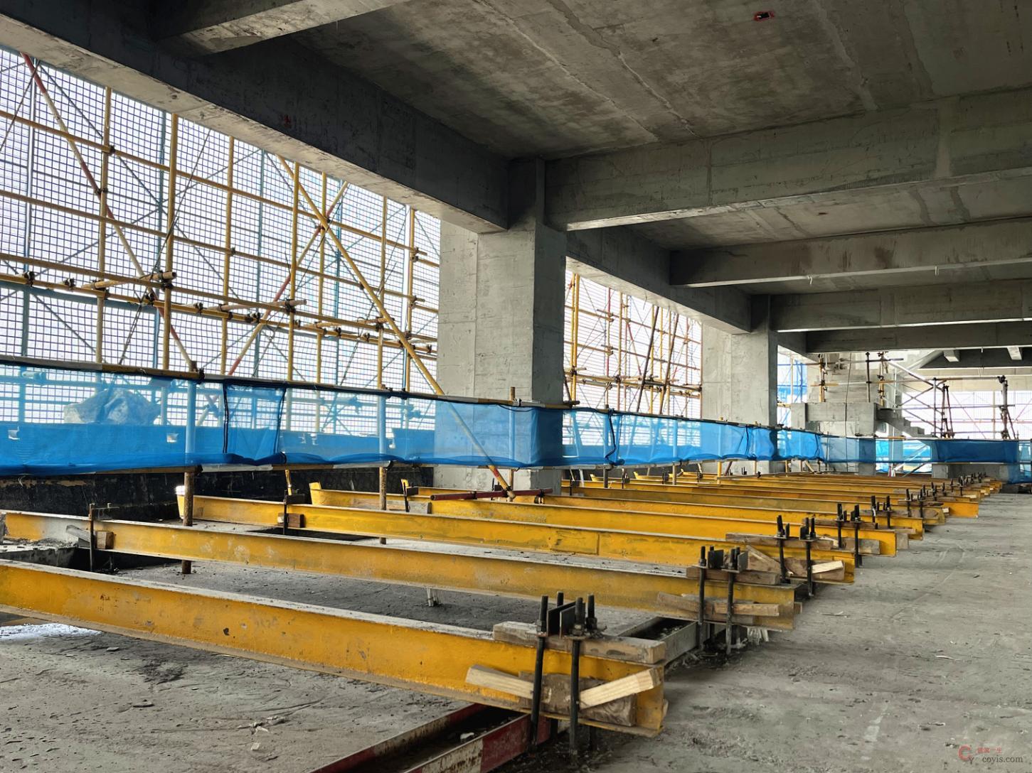 装图3-14 工字钢安装