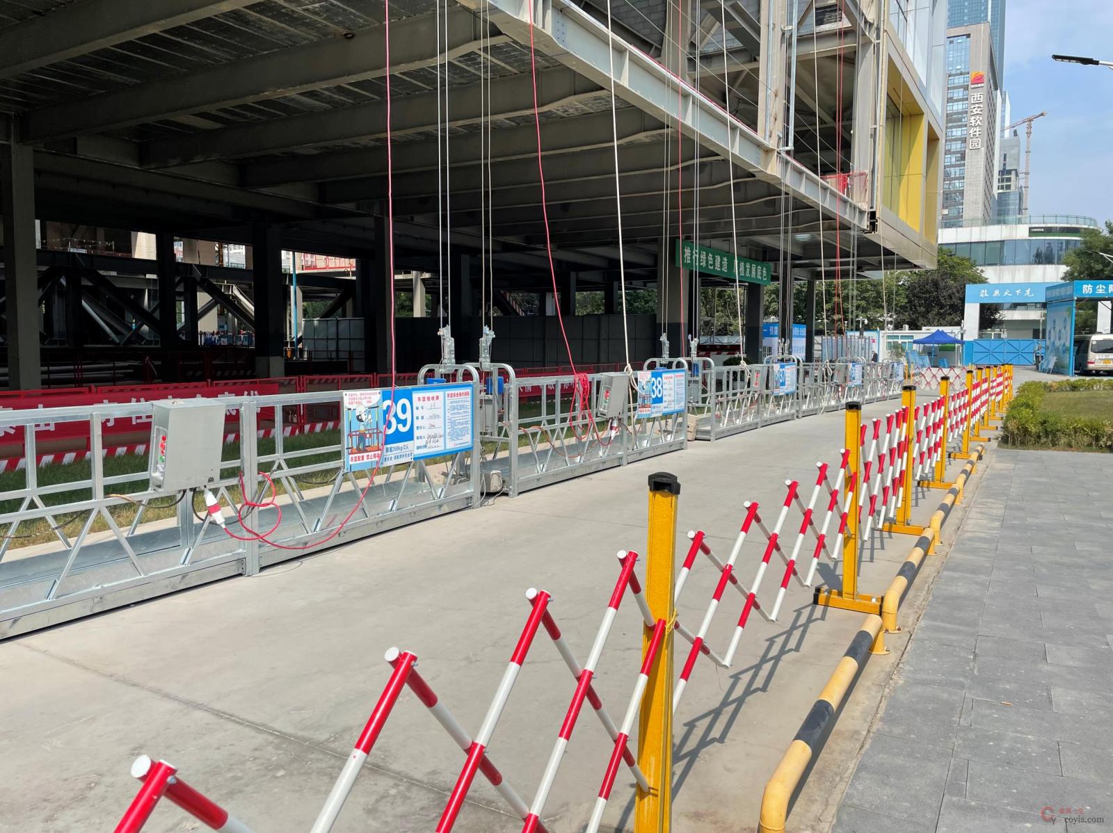 图3-37 交叉区域危险作业警戒