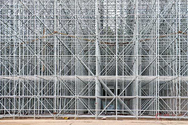 图4-1 承插型盘扣支撑架样板示意图(2)