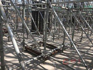 图4-6 承插型盘扣支撑架斜拉杆设置