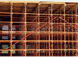 图4-16承插型轮扣式支撑顶托设置(2)