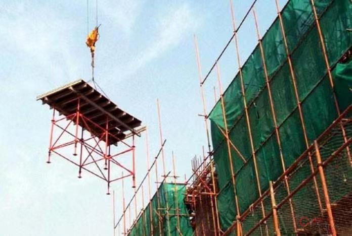 图4-21 飞模安装示意图(1)