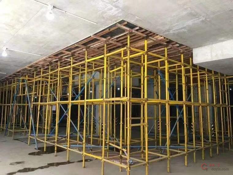 图4-22 后浇带支撑示意图(2)