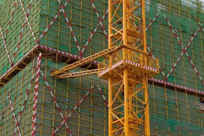 图6-10 塔吊附墙操作平台(方案B)