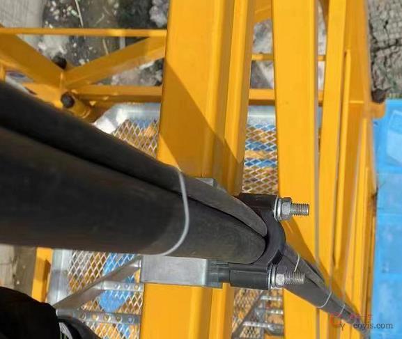 图6-31 塔吊主电缆绝缘、卸载