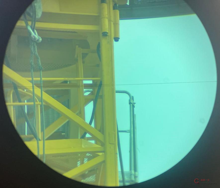 图6-35 塔吊垂直度测量