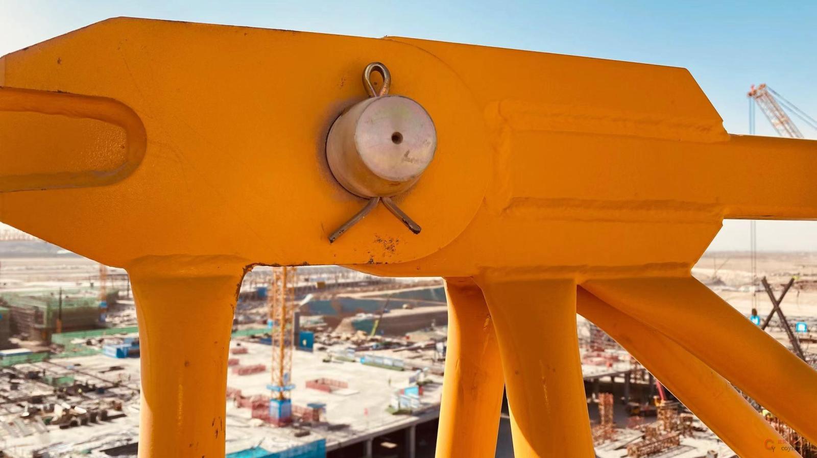 图6-41 塔吊连接销轴开口销