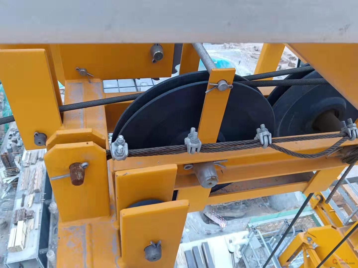 图6-42 塔吊滑轮