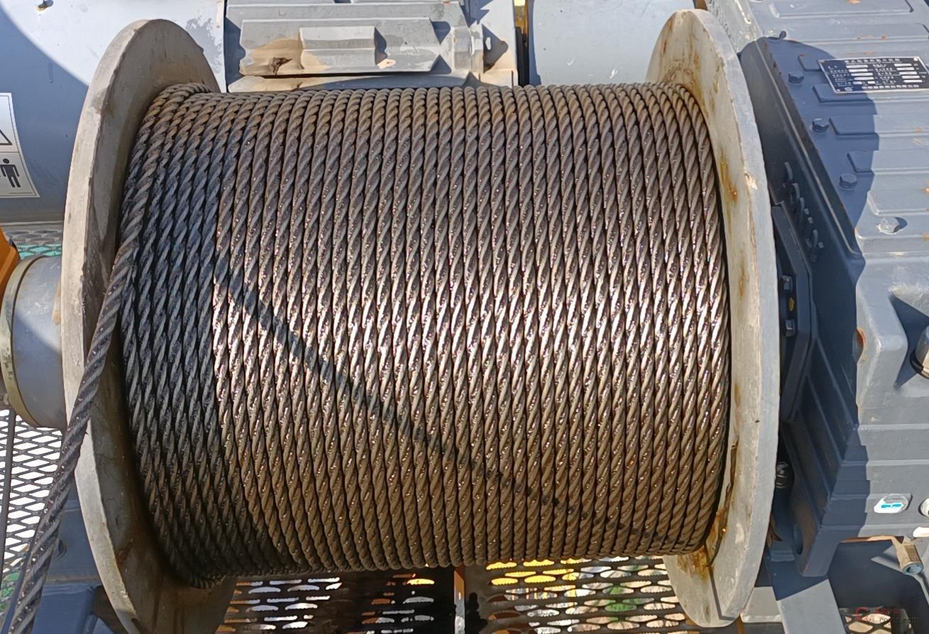 图6-43 塔吊主卷筒钢丝绳