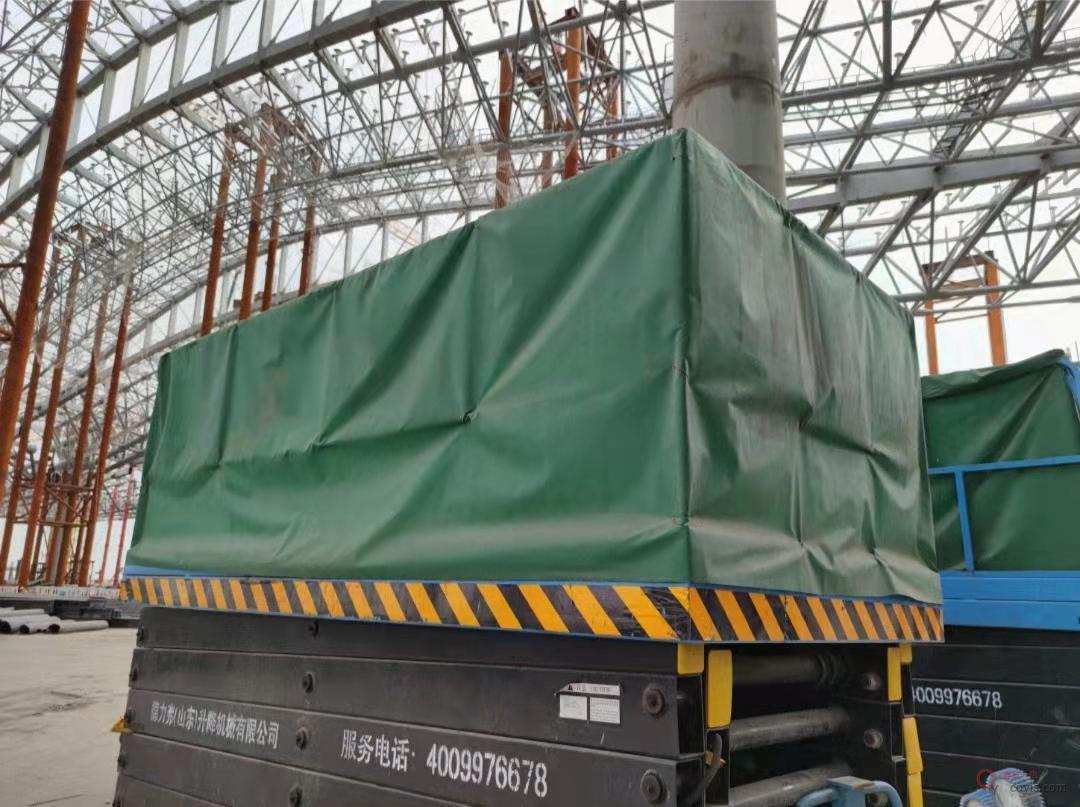 图6-176 登高车防火布覆盖