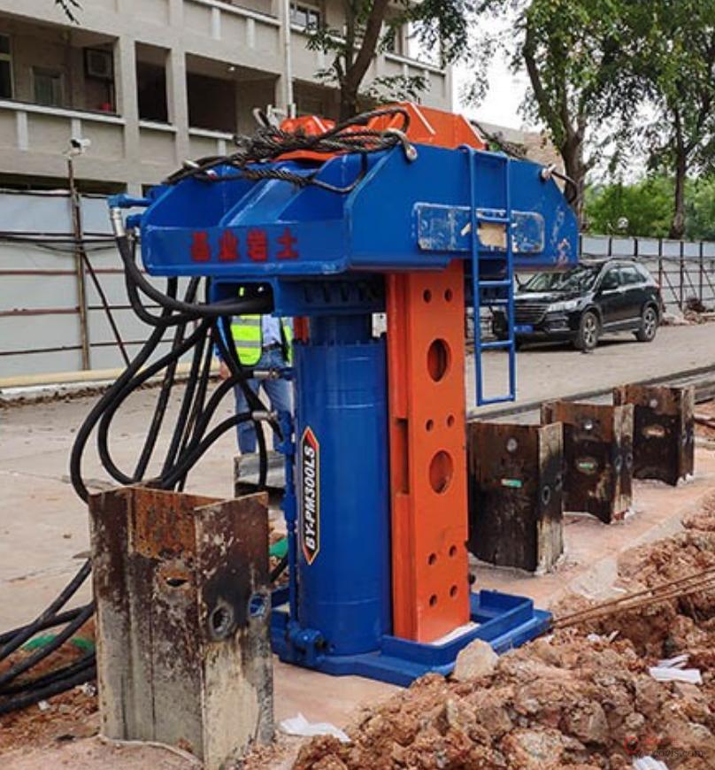 图6-183 桩机作业(2)