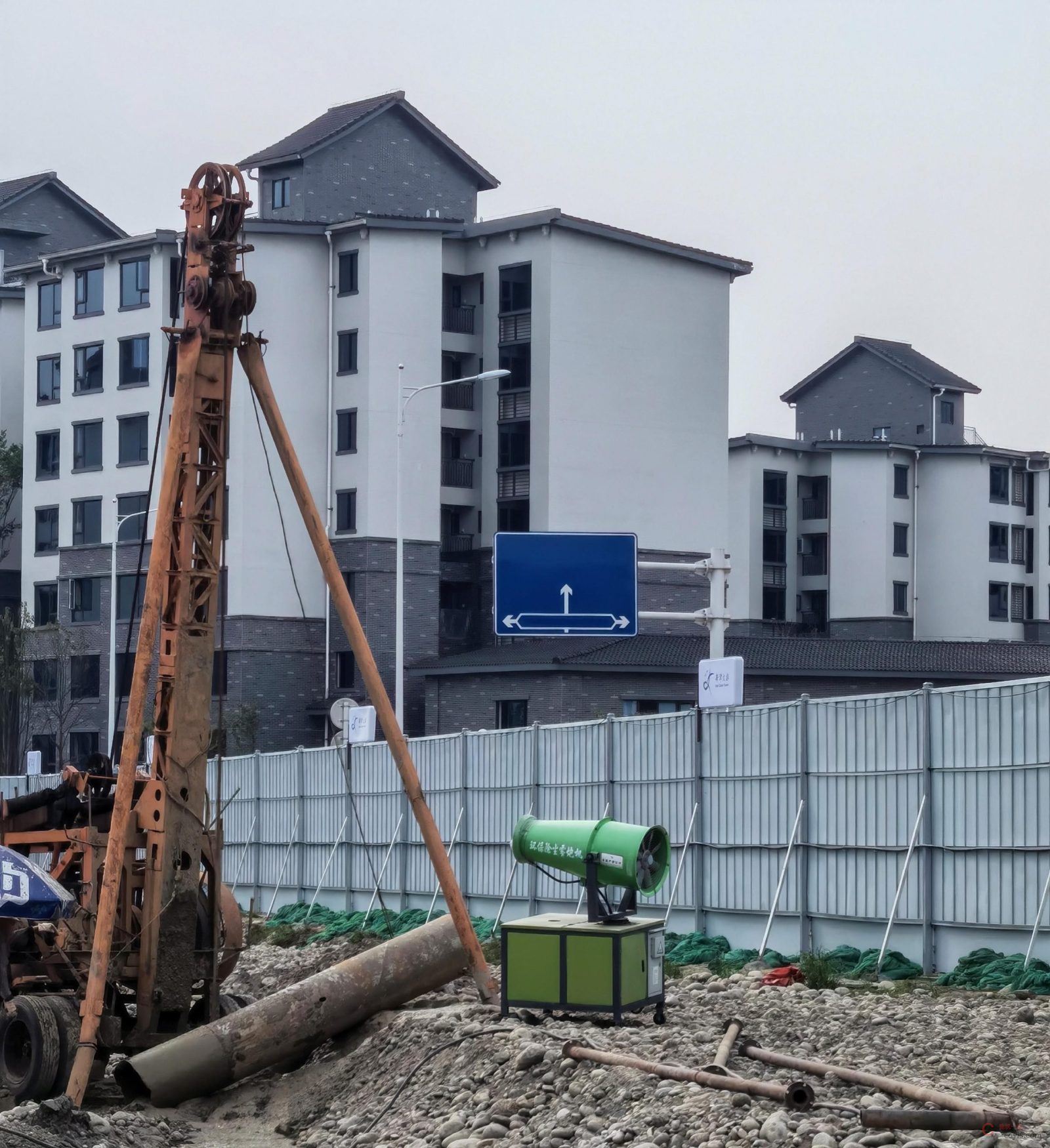 图6-188 桩机支腿支设