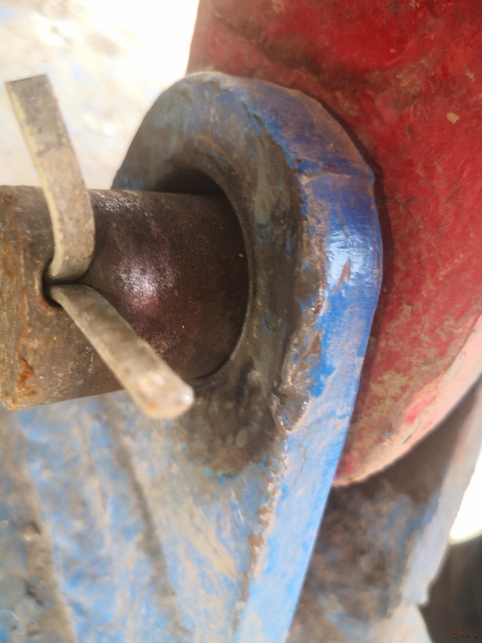 图6-189 桩机杆件连接