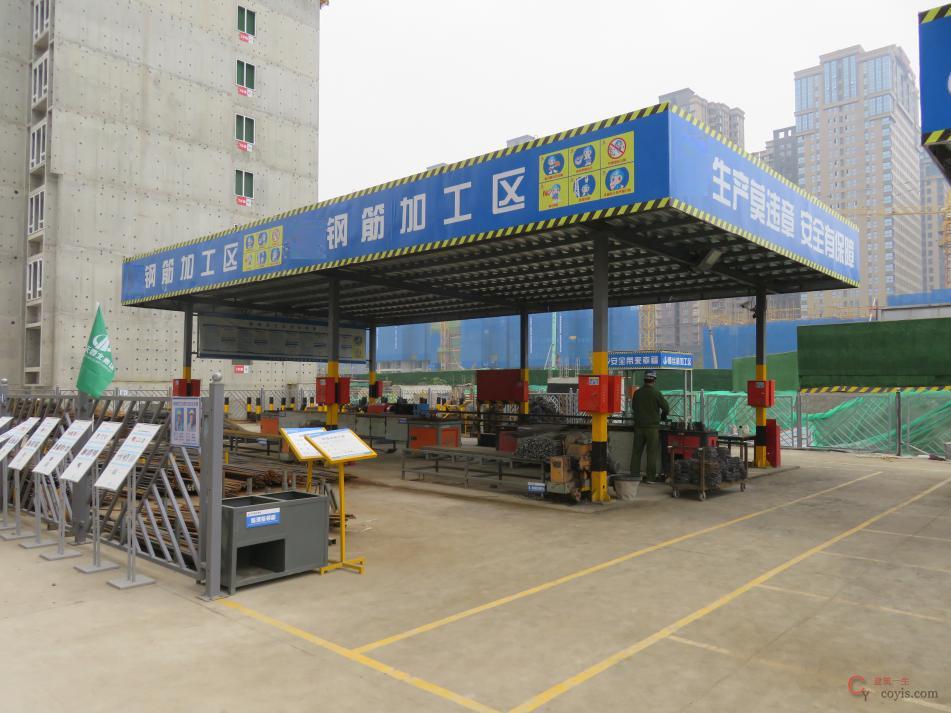 图7-46 双层硬质防护钢筋加工车间