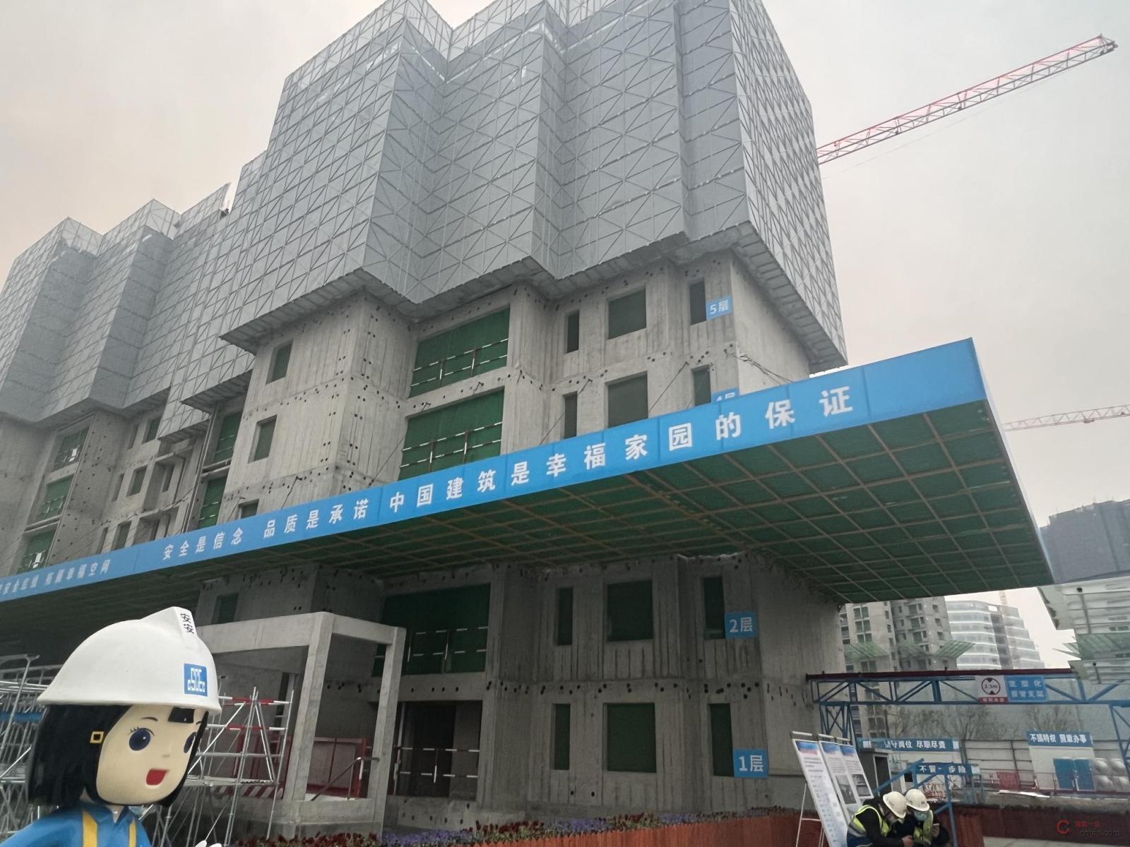 图7-55 悬挑式水平防护网(4)