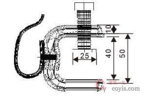 图7-62 夹具尺寸参考(2)