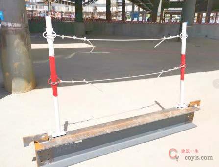 图7-70 立杆式双道安全绳参考