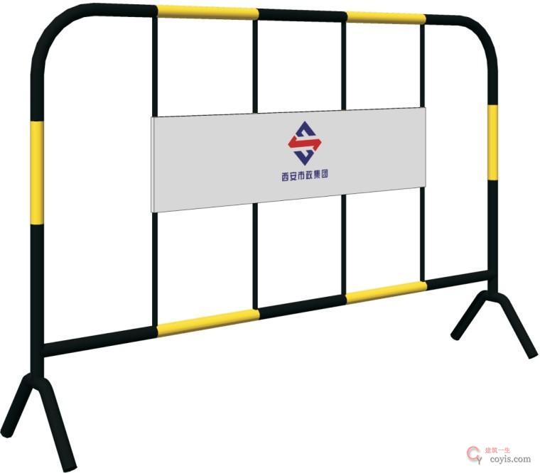 图8-14 黄马杠移动式防护栏杆