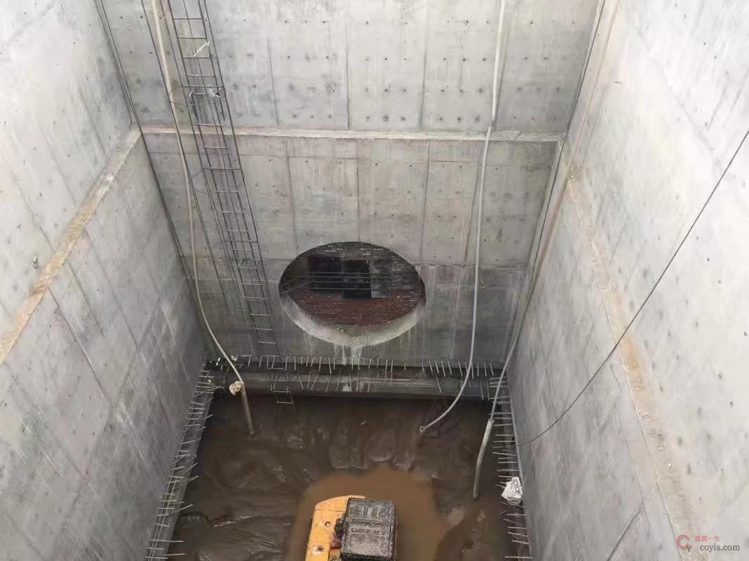 图8-25 基坑支护形式(沉井)