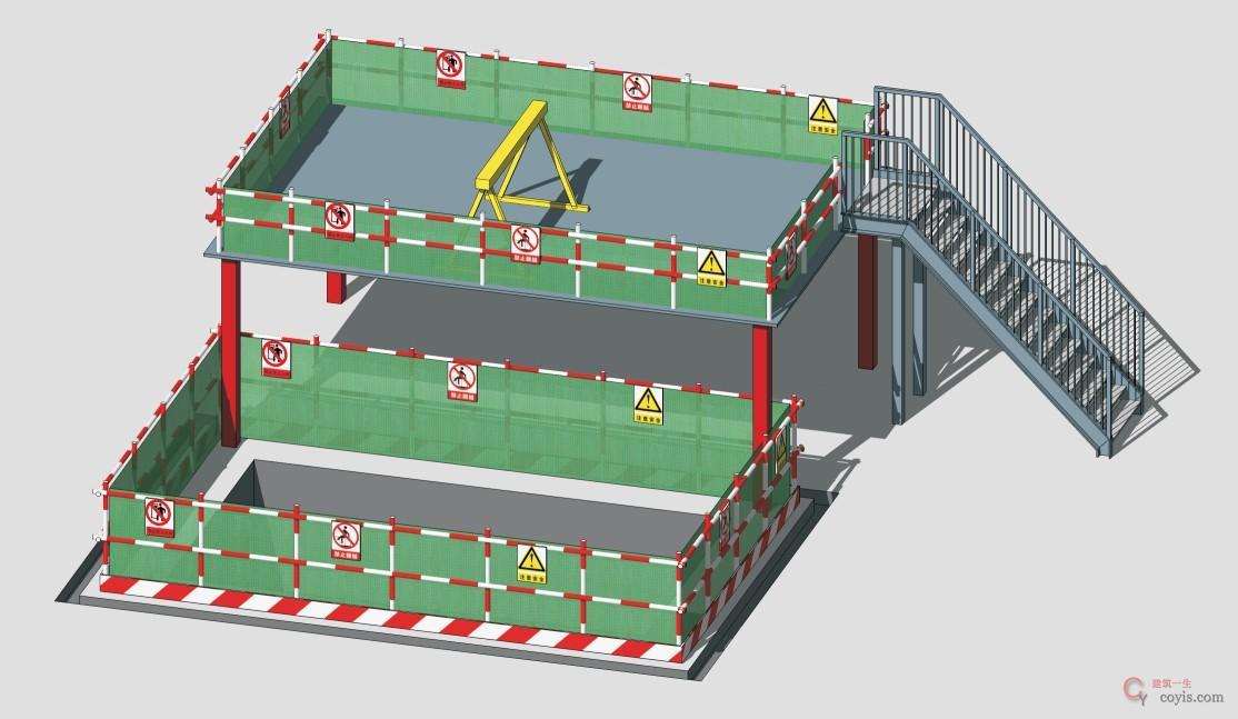 图8-30 平台支撑构件