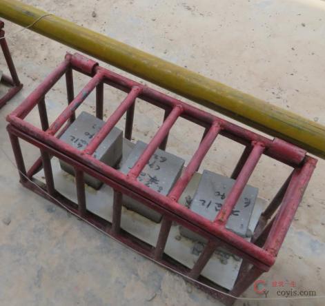 图8-72 混凝土同条件试块强度检测