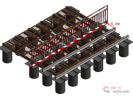 图8-125 隧道洞口支撑平台